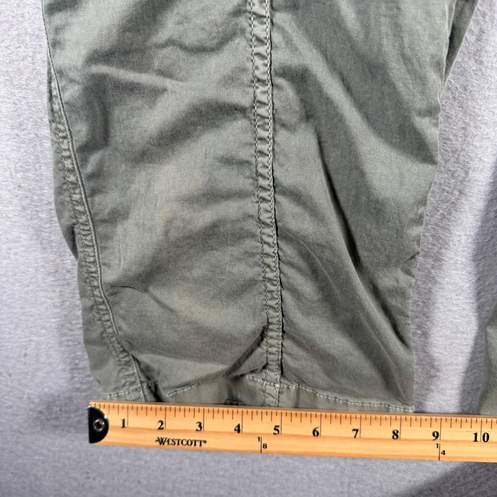 Hollister Womens Low Rise Baggy Cargo Pants Olive Green w23L 000L Y2K Utility - Picture 7 of 14